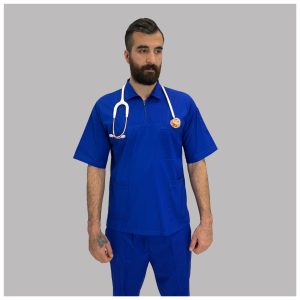 ست اسکراب مردانه یقه نیم زیپ بروجرد